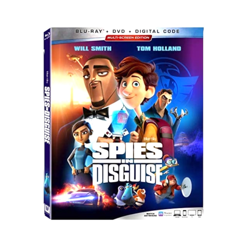 NEW Spies in Disguise (Blu-ray + DVD + Digital Code) Multi-Screen Edition